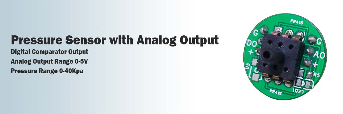 Pressure Sensor with Analog Output